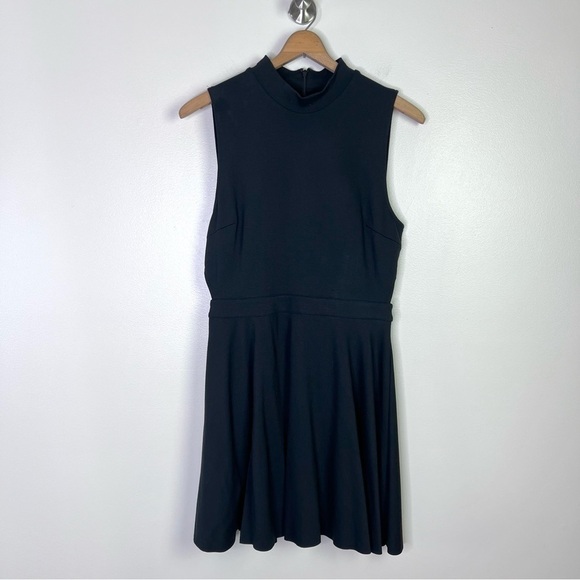 AVEC LES FILLES Black Cut Out Skater Dress - Picture 10 of 12